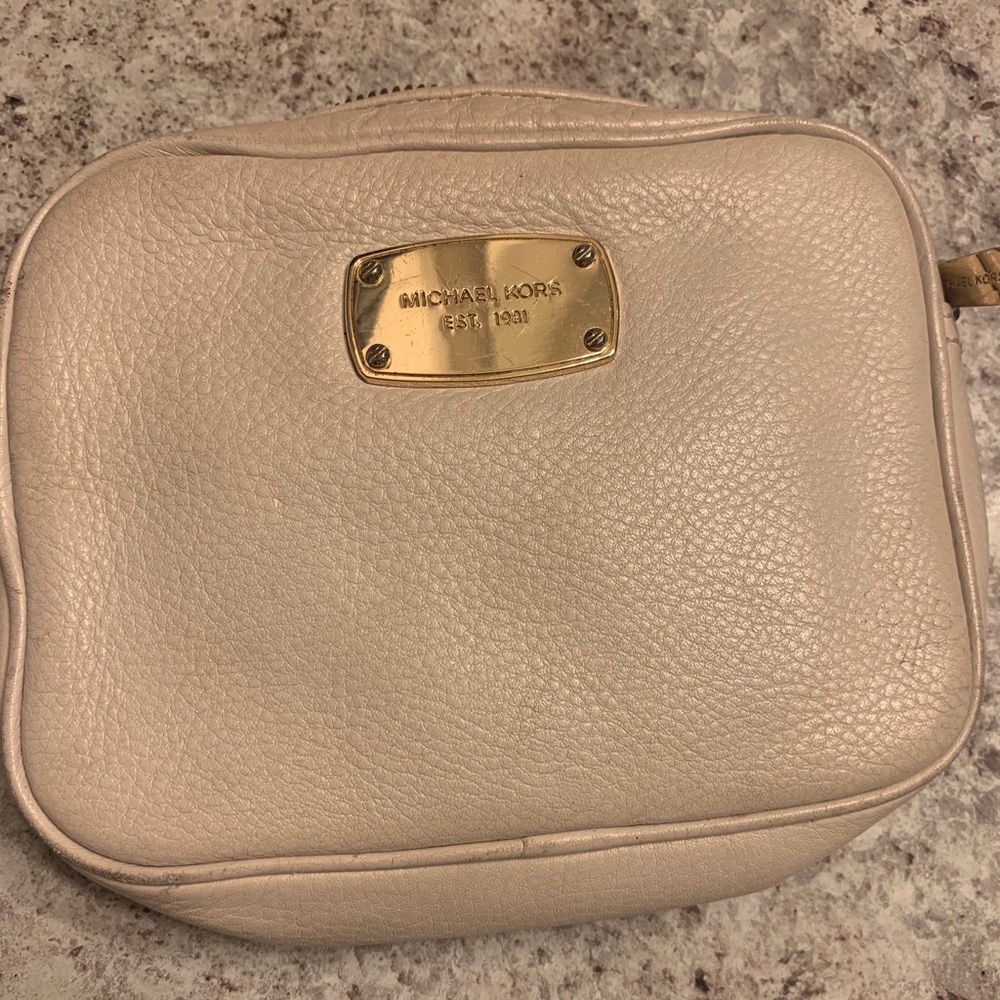 Off White Michael Kors Cross Body Purse